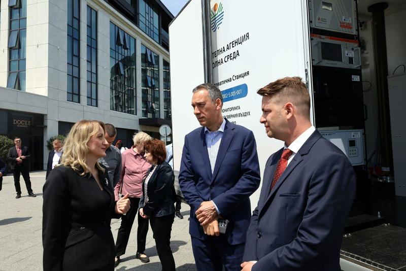Minister Rositsa Karamfilova: The National Air Quality Monitoring System Will Become More Modern, Flexible, and Reliable - 01