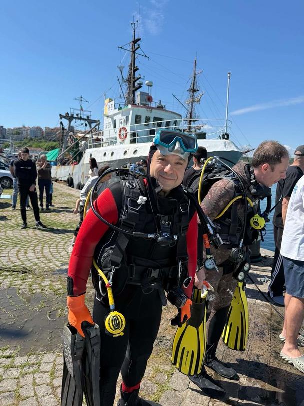 The MOEW participated in underwater clean-up of the port in Sozopol - 2