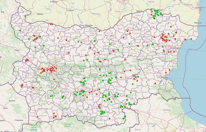 Картографирани са идентифицираните от РИОСВ терени, замърсени с отпадъци - 01