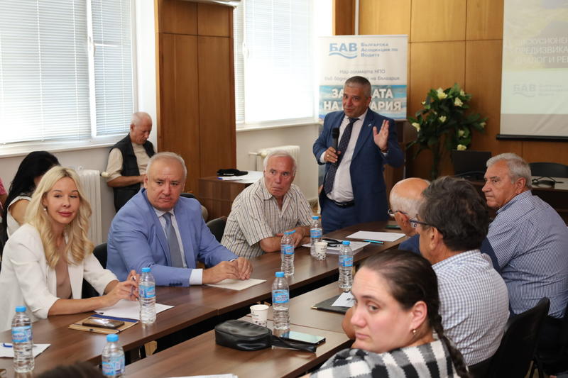 Deputy Minister Atanas Kostadinov: In the water sector, there is no time for postponement, actions must be immediate and coordinated - 5