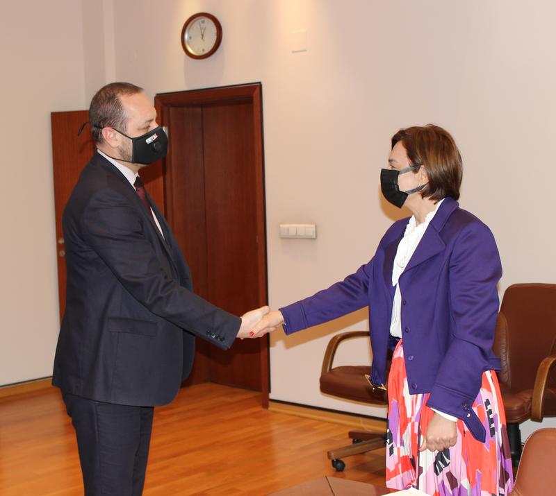 Minister Sandov held a bilateral meeting with the Ambassador of the Republic of Turkey - 3