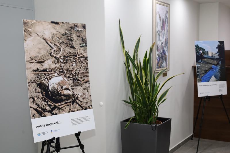 The “Stop Ecocide Ukraine” exhibition is launched at the MOEW one year after the tragedy in Nova Kakhovka - 2
