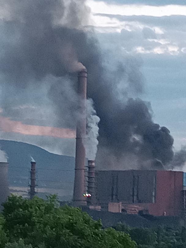 RIEW - Sofia is conducting an inspection following a fire report at Bobov Dol TPP - 01