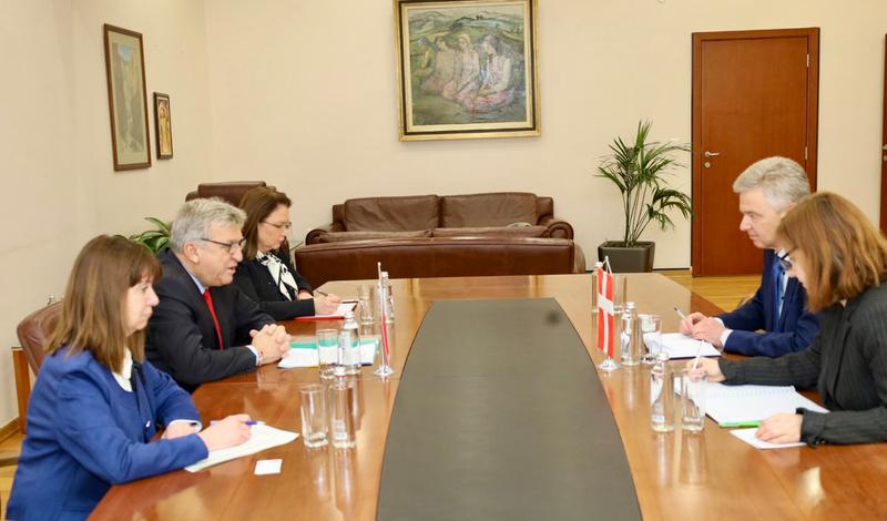 Minister Manol Genov met with the Danish Ambassador - 2