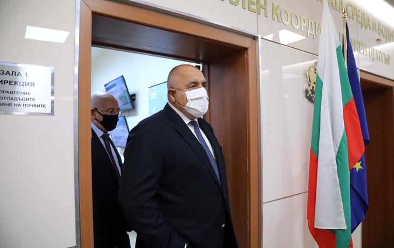 Премиерът Бойко Борисов откри обновения Национален координационен център в МОСВ - 4