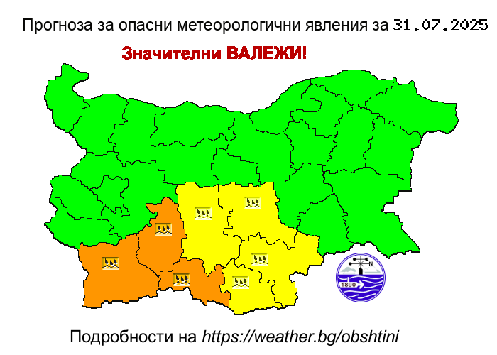 Прогноза за опсани явления