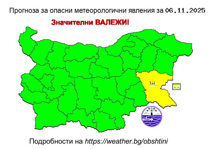 Прогноза за опсани явления