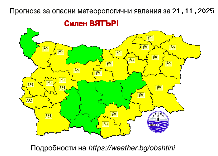 Прогноза за опсани явления