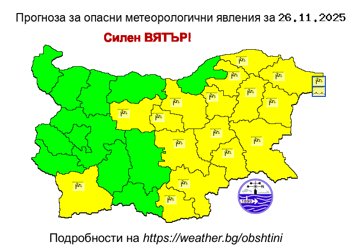Прогноза за опсани явления