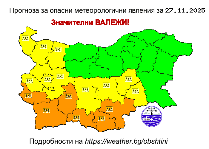 Прогноза за опсани явления
