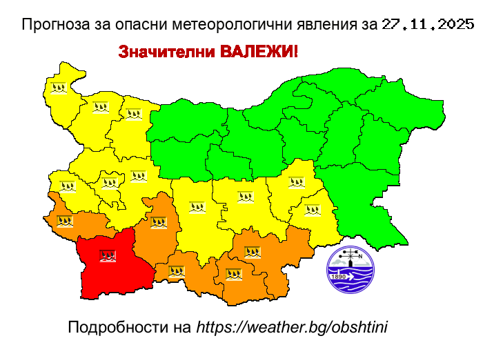 Прогноза за опсани явления