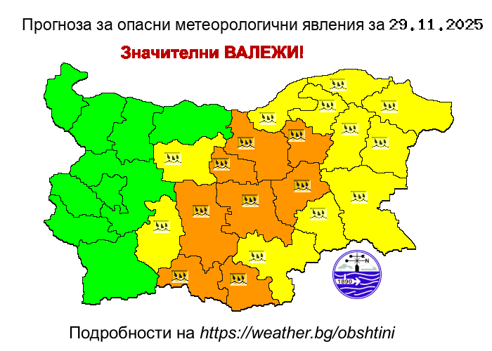 Прогноза за опсани явления