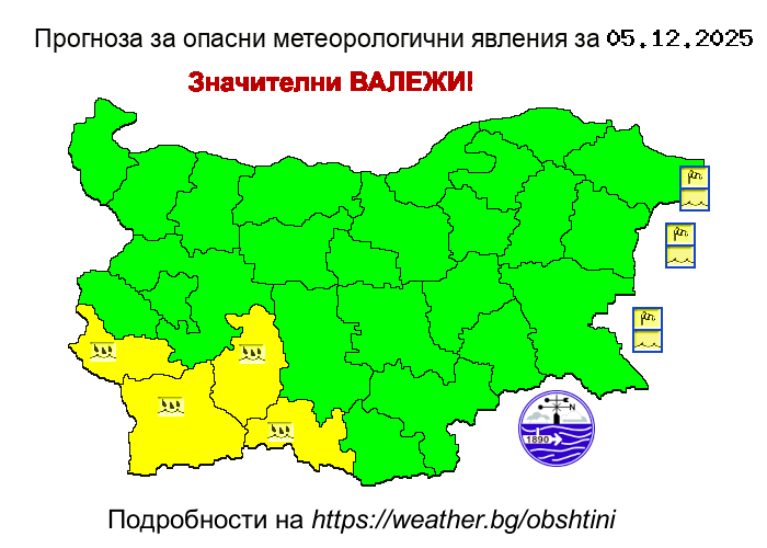 Прогноза за опсани явления