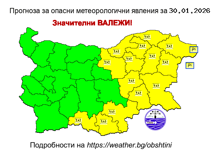 Прогноза за опсани явления