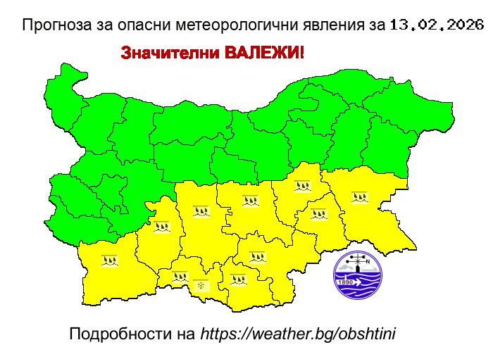 Прогноза за опсани явления