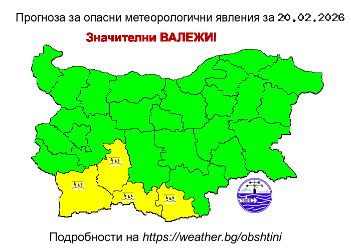 Прогноза за опсани явления