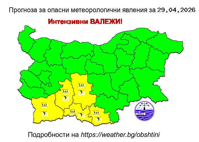 Прогноза за опсани явления