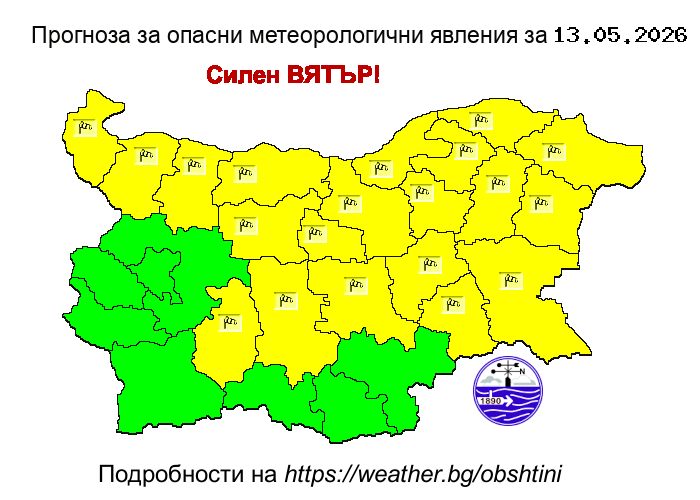 Прогноза за опсани явления