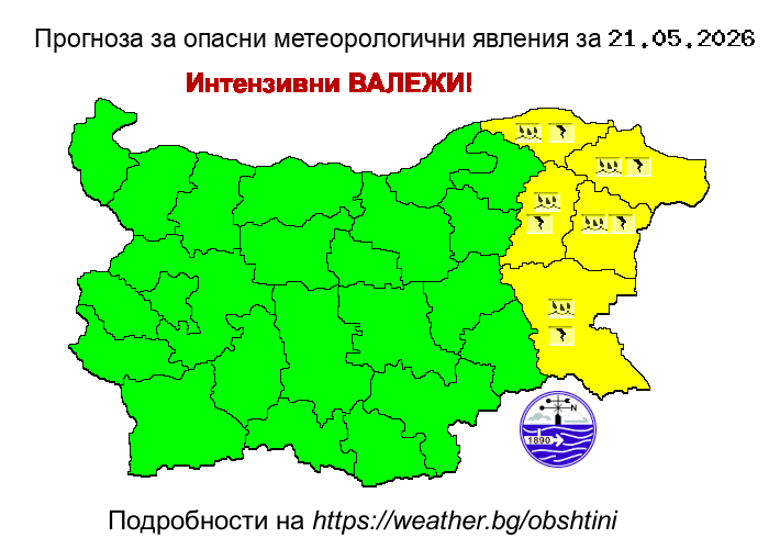 Прогноза за опсани явления
