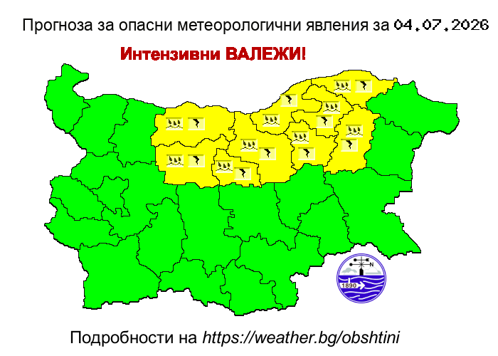 Прогноза за опсани явления