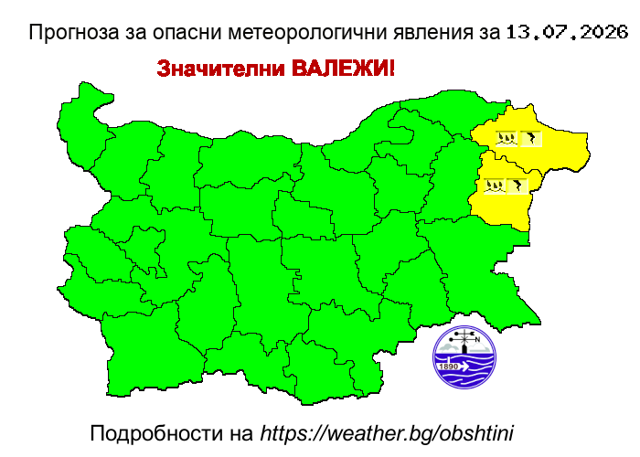 Прогноза за опсани явления