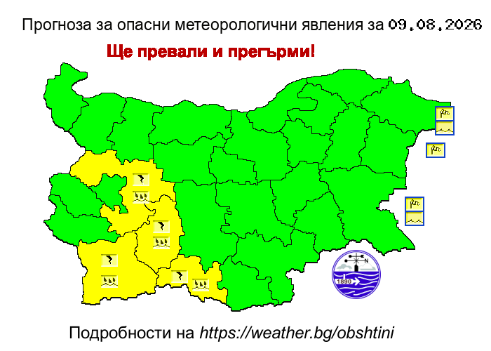 Прогноза за опсани явления