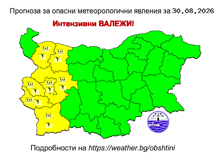 Прогноза за опсани явления