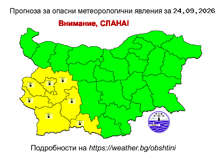Прогноза за опсани явления